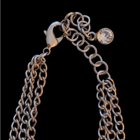 Western Boot Jewelry Silver Tone Heart Rhinestone Costume Country Fashion - Picture 4 of 4